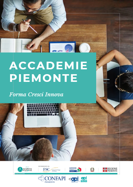 Accademie Piemonte – quartino informativo progetto formativo